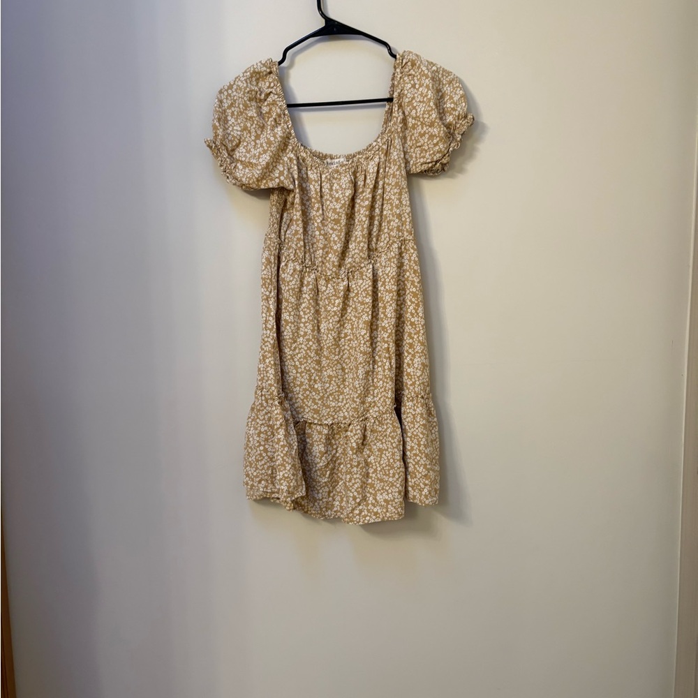Floral Puff Sleeve Dress
